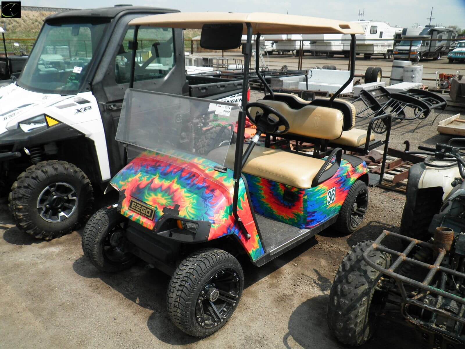 Ez-Go electric golf cart-image