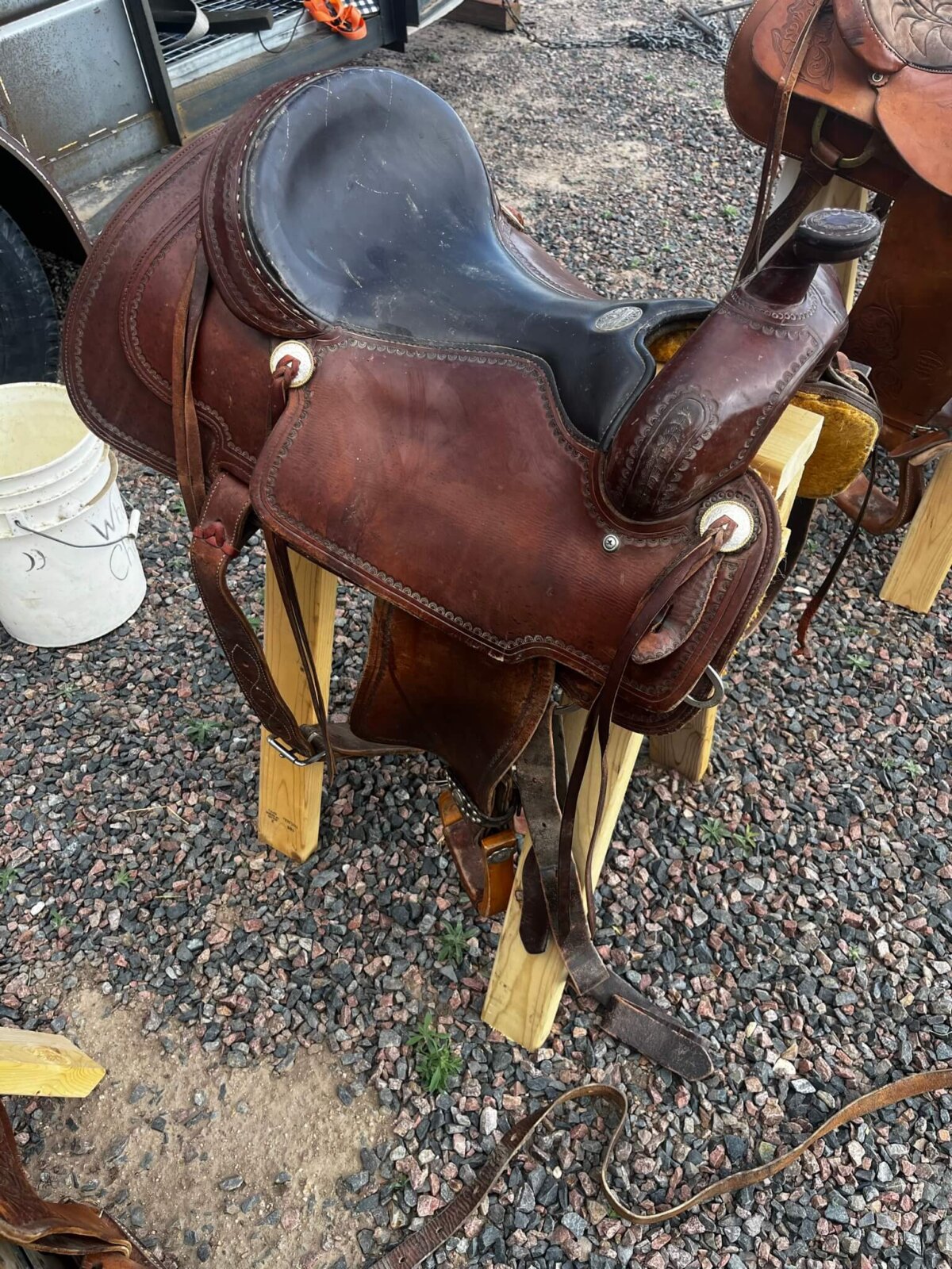 Martin 16 inch cutting saddle-image