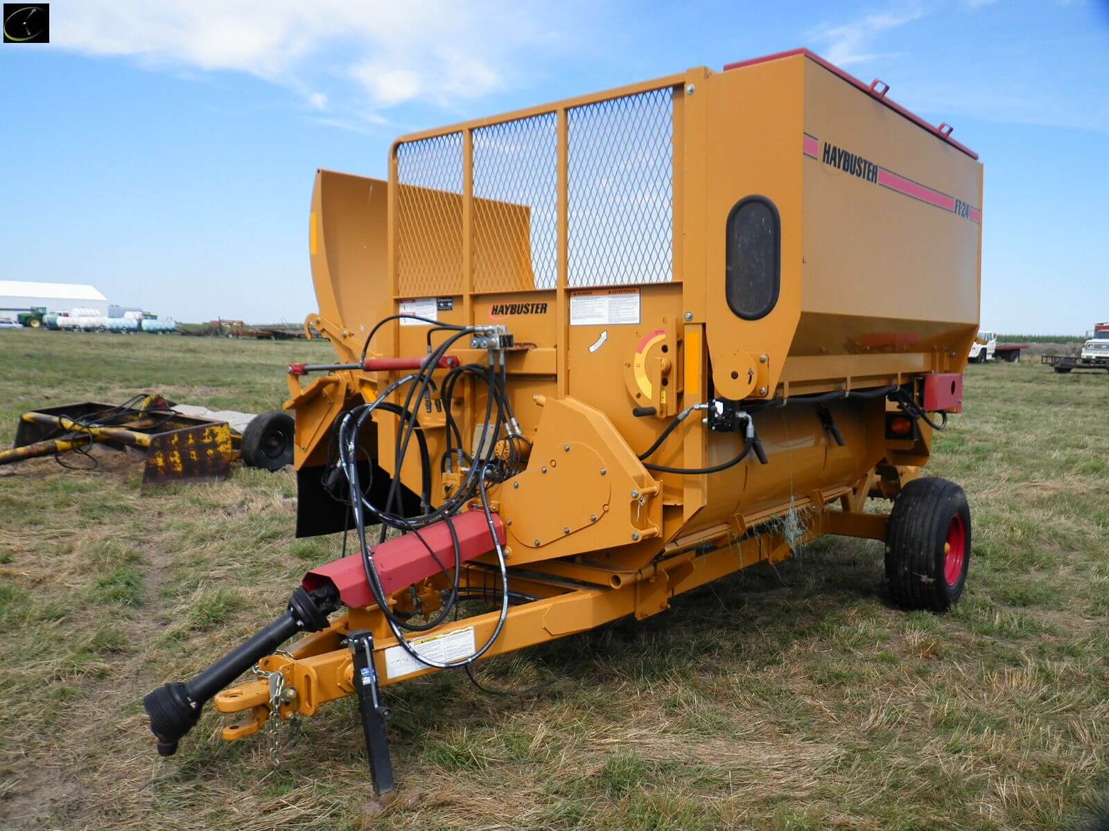 Haybuster 2650 bale processor-image