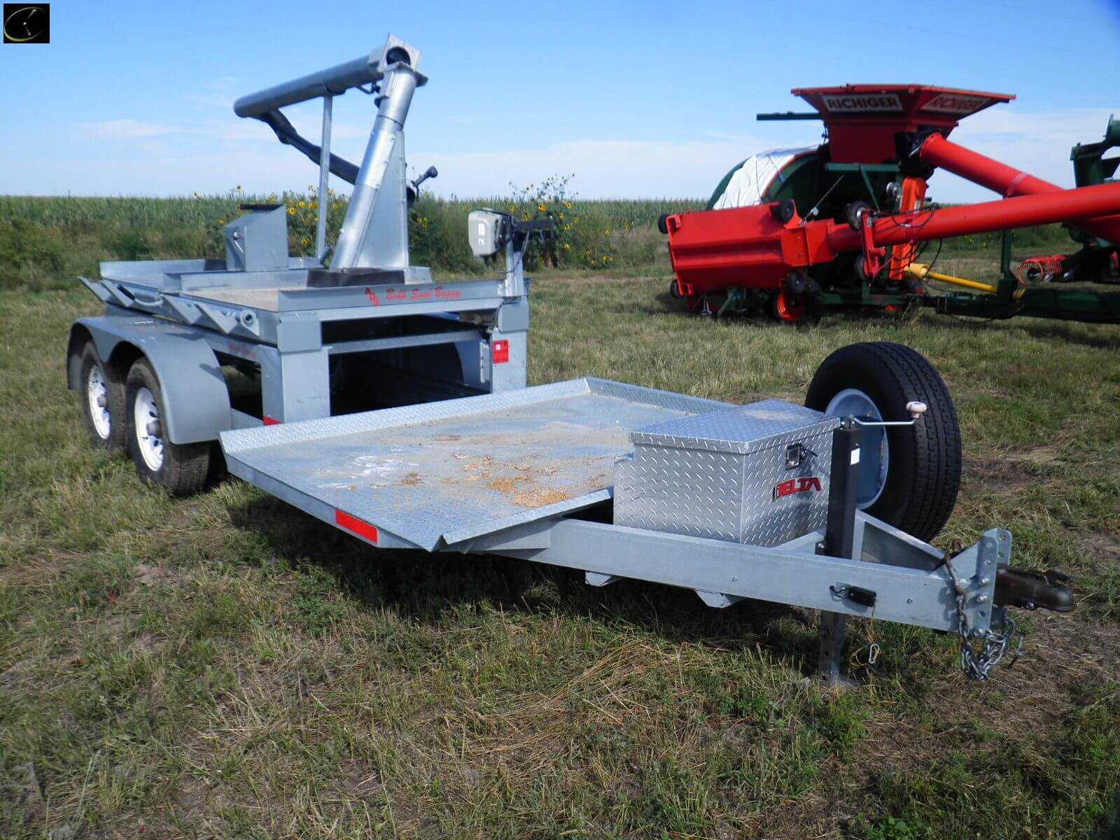 ADS double pro box seed tender trailer-image