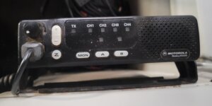 4 Motorola  M1225 business band radios-image
