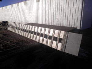 16 inch by 12 foot aluminum trailer ramp-image