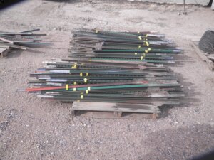 T and electrical fence posts-image
