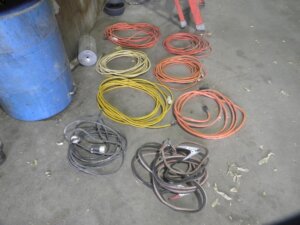 extension cords and jumper cables-image
