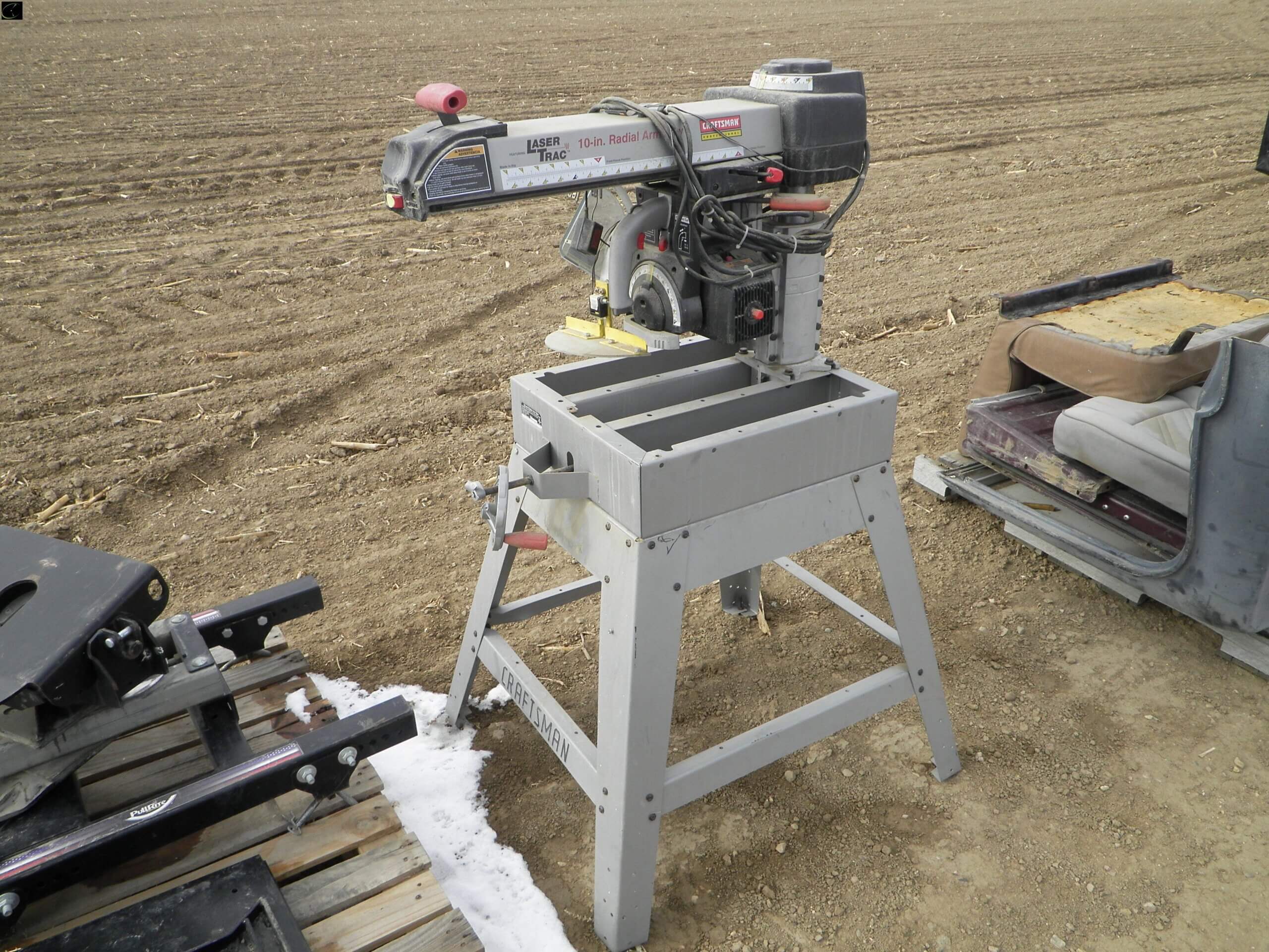 Craftsman 10" radial arm saw-image