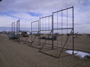 five haystack backstops-image