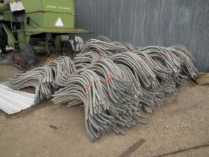 several hundred 1/2” to 6” irrigation tubes-image