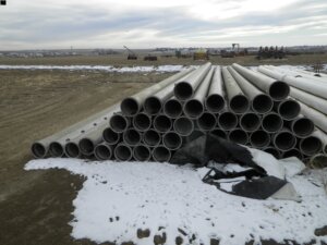 10” aluminum gated pipe-image