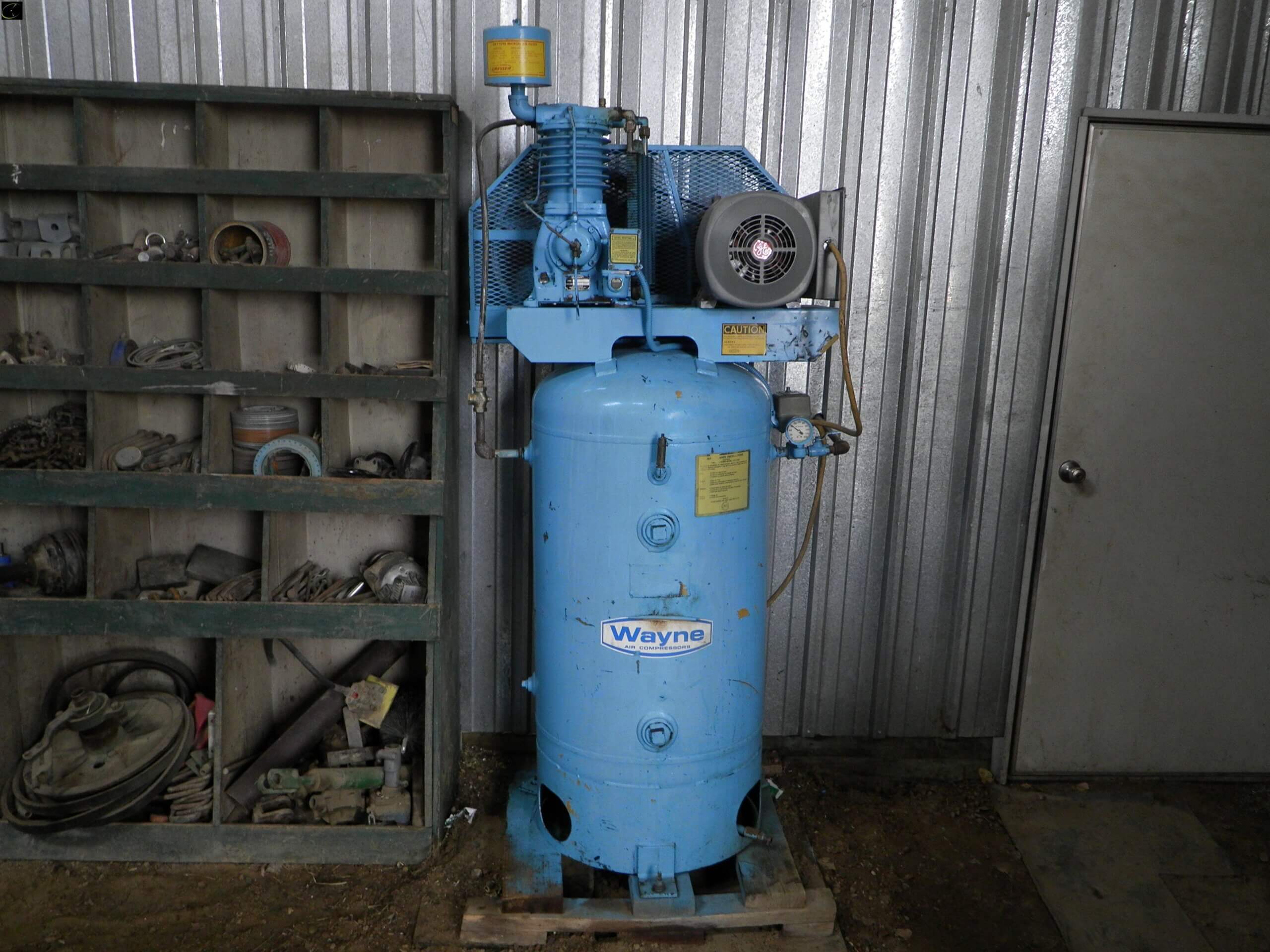Wayne upright air compressor, 220 single phase-image