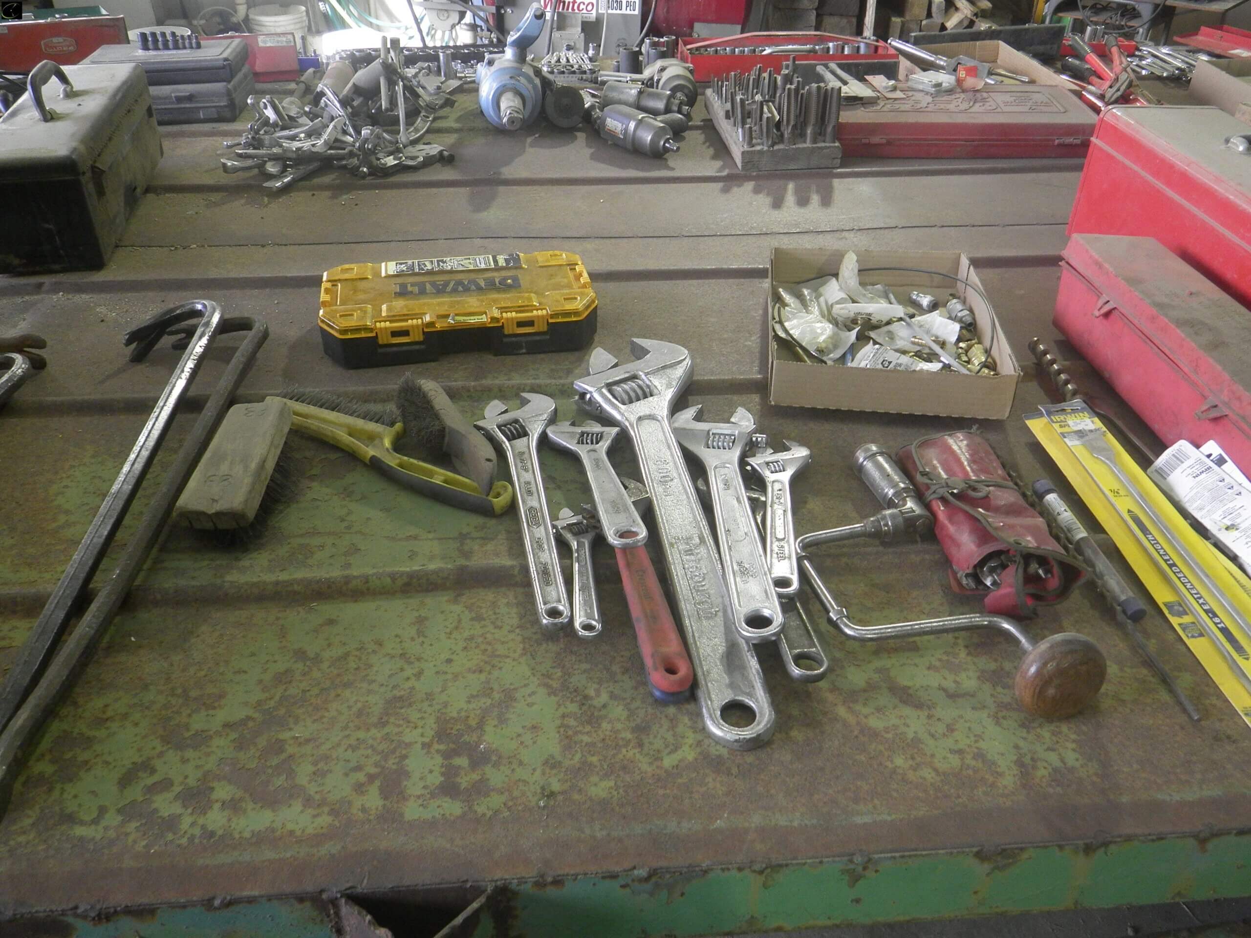 several hand and power tools-image