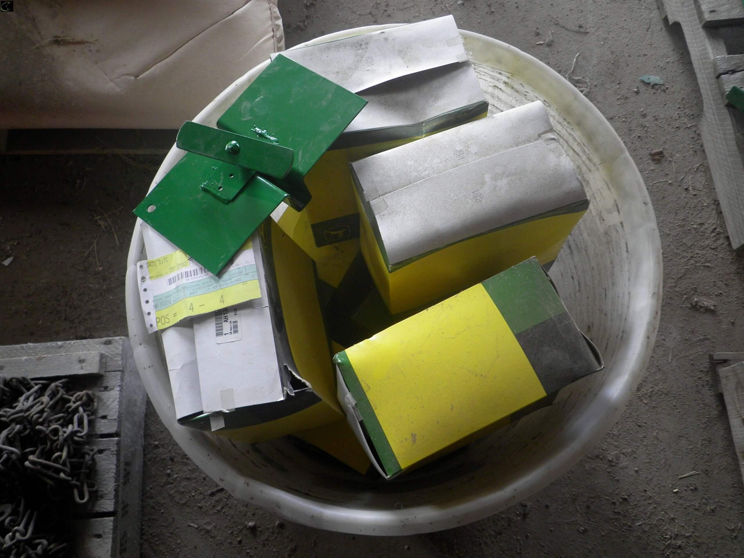 John Deere combine hard threshing kit-image