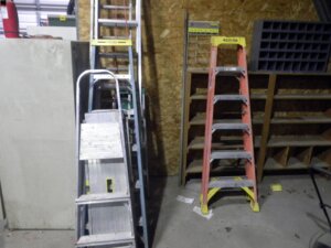 step and extension ladders-image