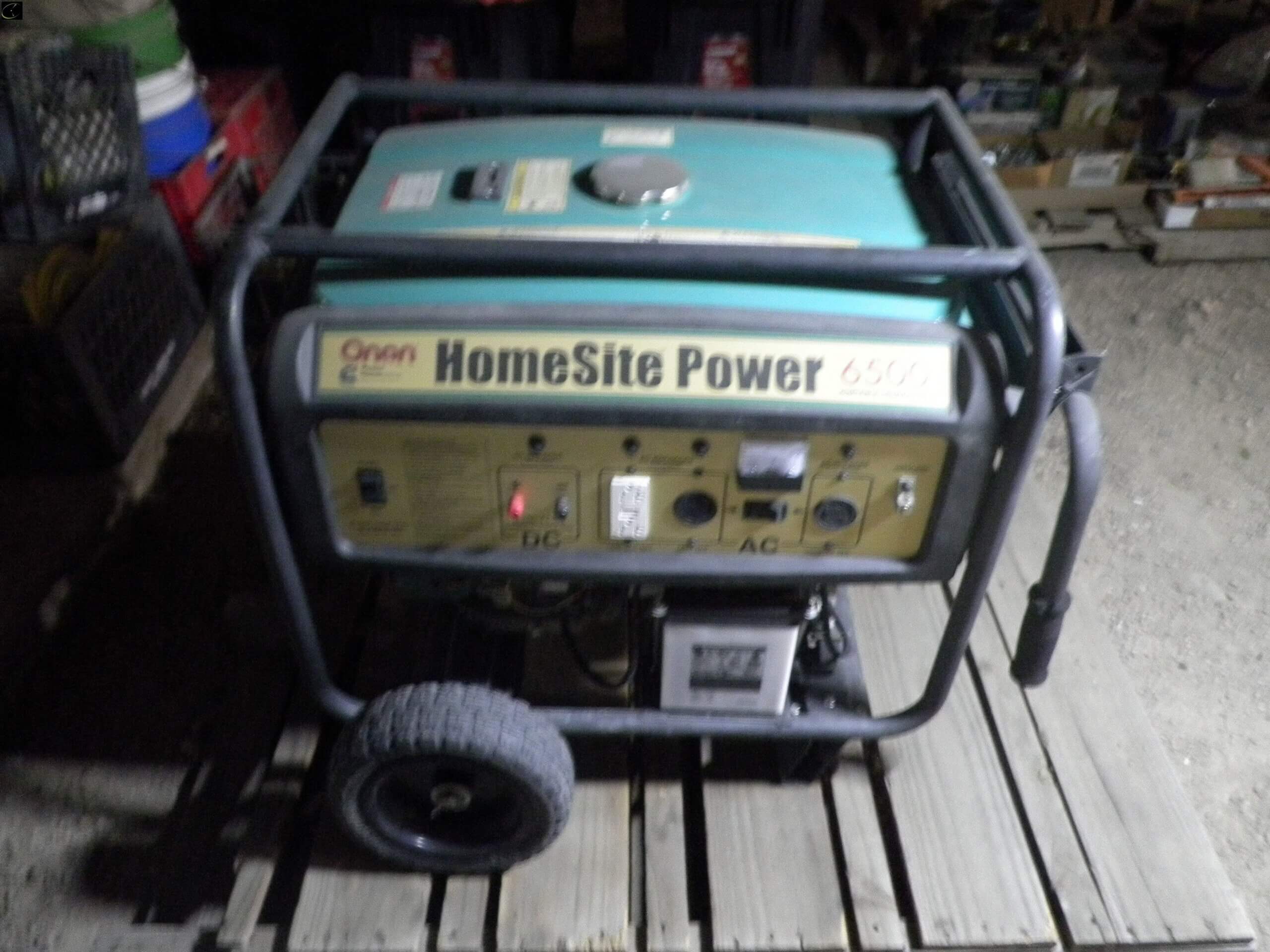 Onan Homesite 6500 gas generator-image