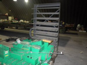 several bolt bins with new bolts-image