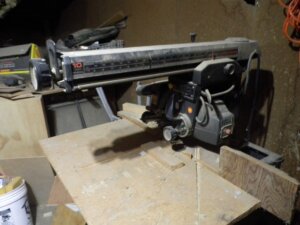 Craftsman 10 inch radial arm saw 110 volt-image