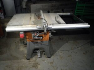 Ridgid R415R2 10 inch table saw 110 volt-image