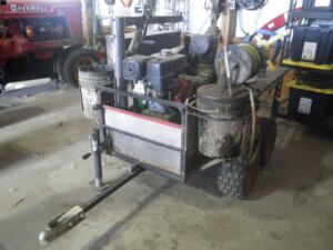 Shop Built ATV service trailer-image