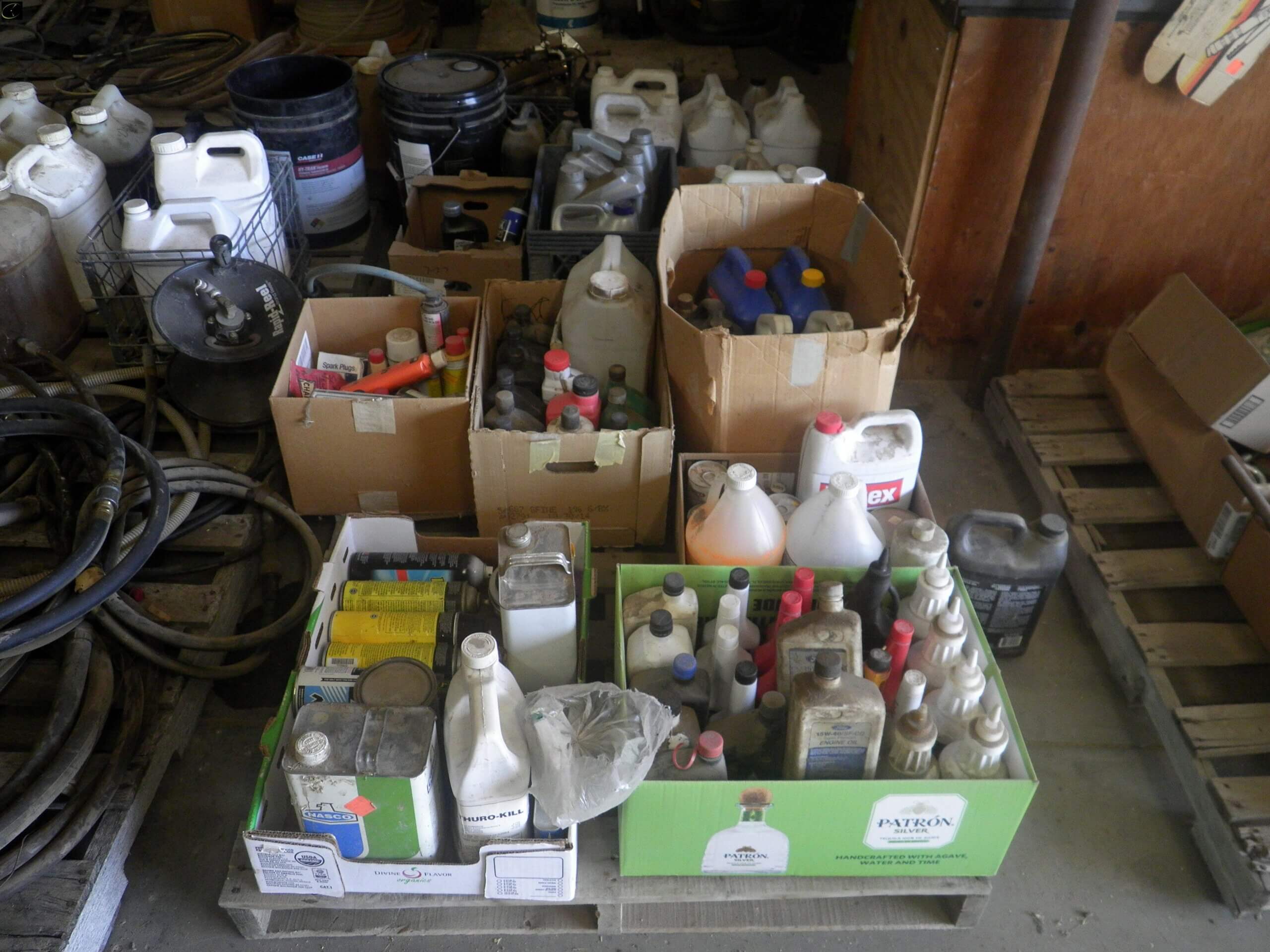 assorted oils and fluids-image